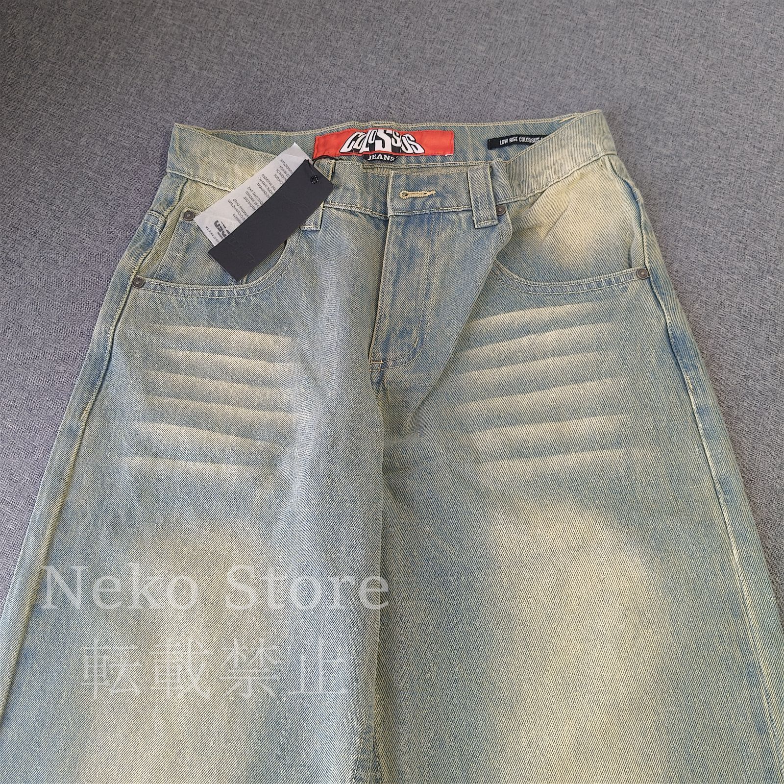 英国発◇JADED LONDON◇MUD WASH COLOSSUS JEANS (JADED LONDON