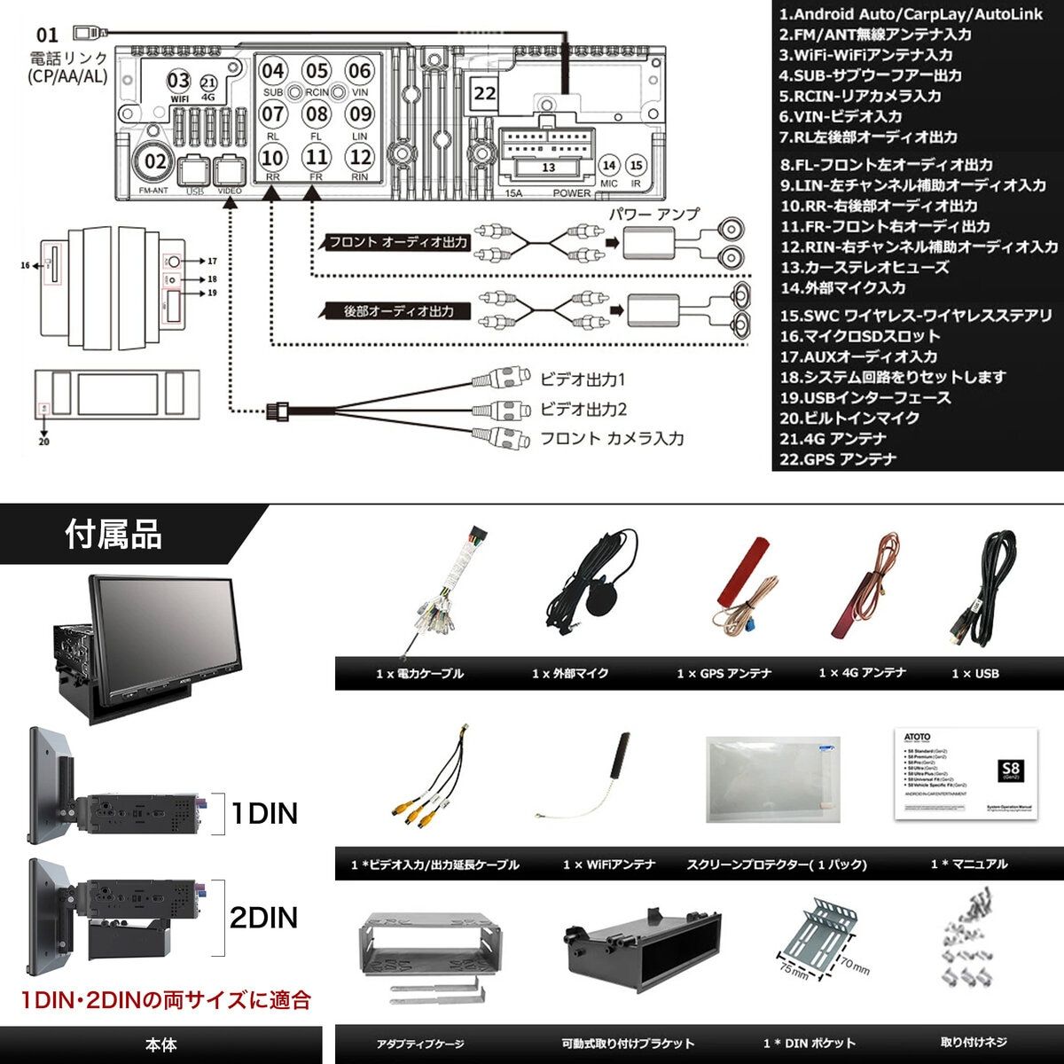 Plus 10”