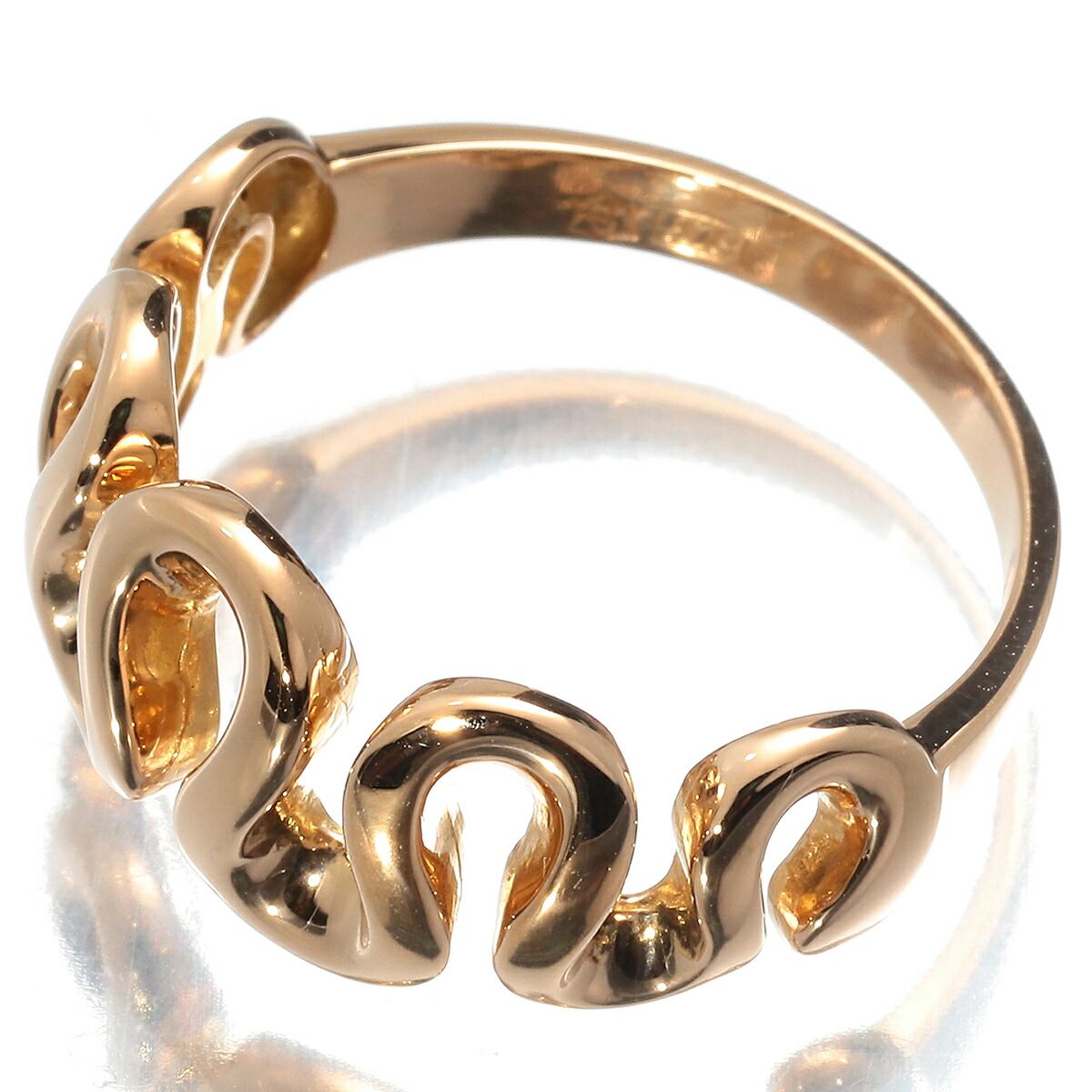 ミ*ン様 K18 リング 指輪 750 11号 DAMIANI ダミアーニ DAMIANI 指輪 ＃11 エデン リング 750 K18PG