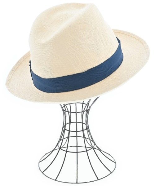 Borsalino ストローハット メンズ 古着
