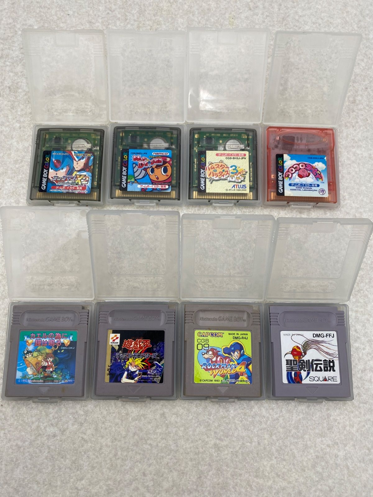ゲームボーイカラーソフト4点セット ゲームボーイカラー ソフト セット - メルカリ