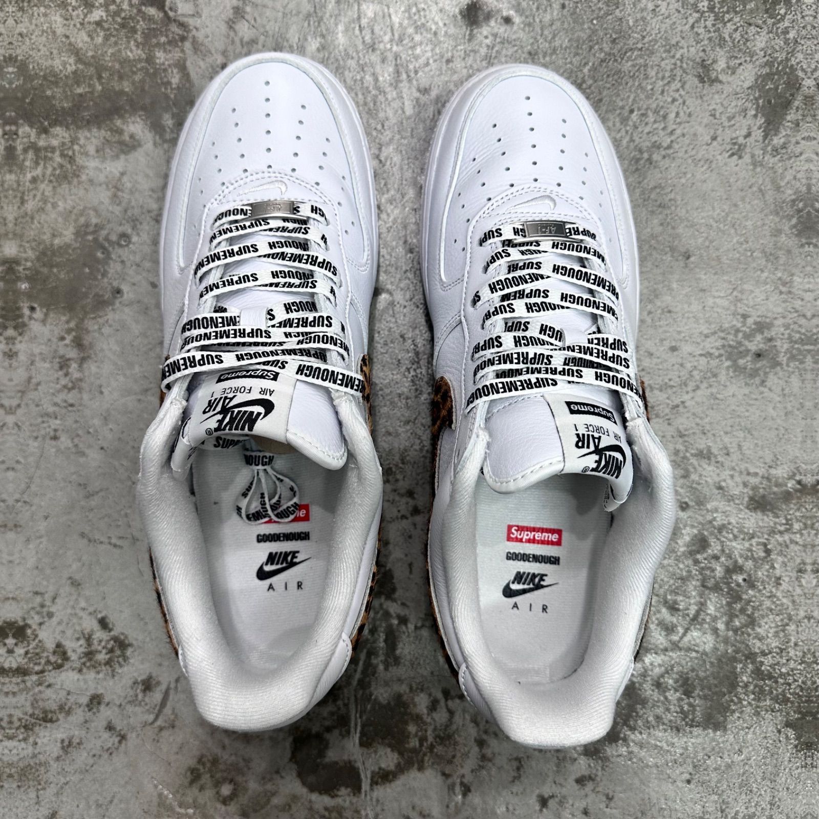 GOODENOUGH × Supreme × NIKE Air Force 1 Low 