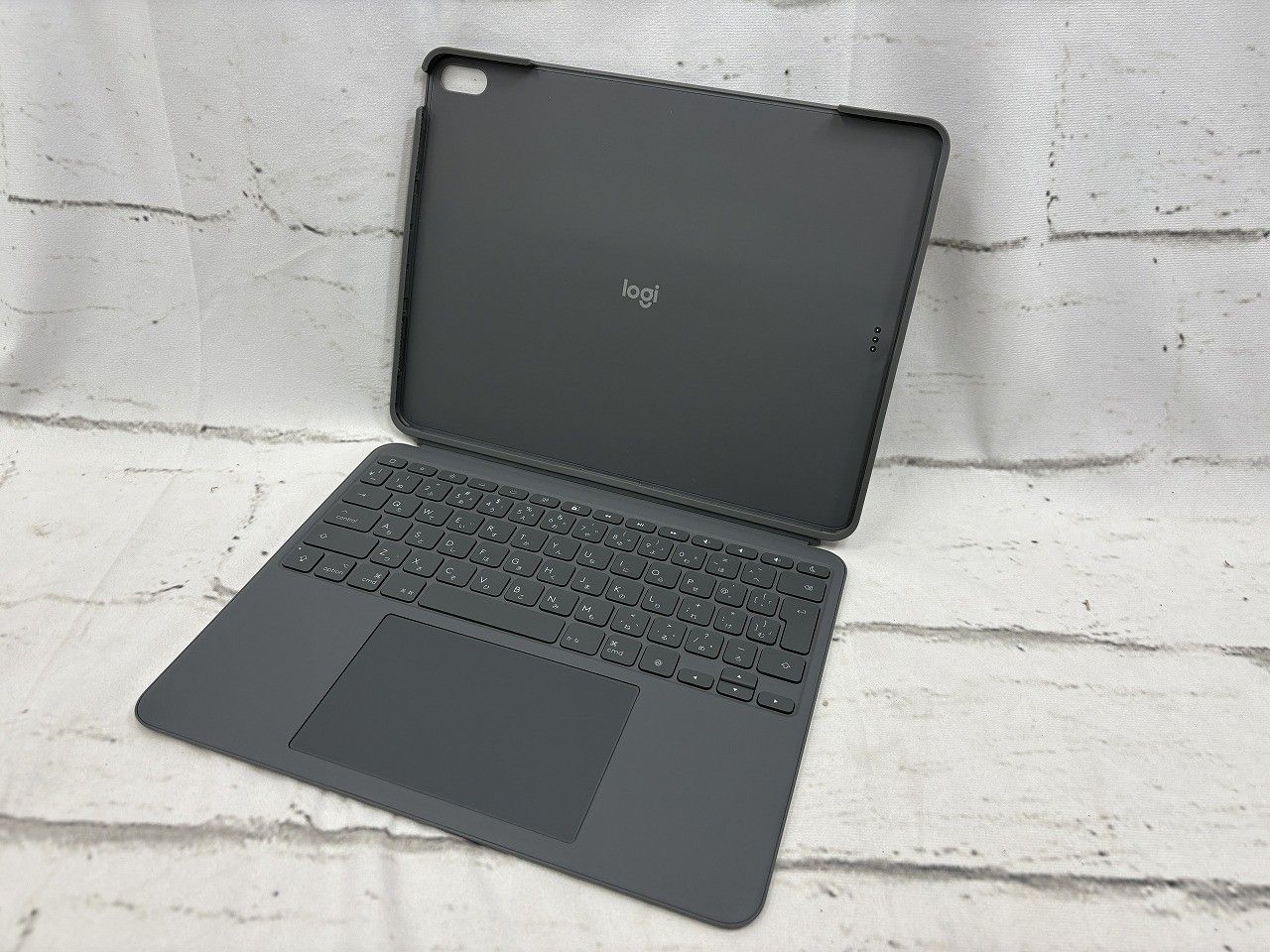Logicool ロジクール Combo Touch iPad Air 13インチ M3 - M2 iK1277GRA キーボード付きケース オックスフォードグレー