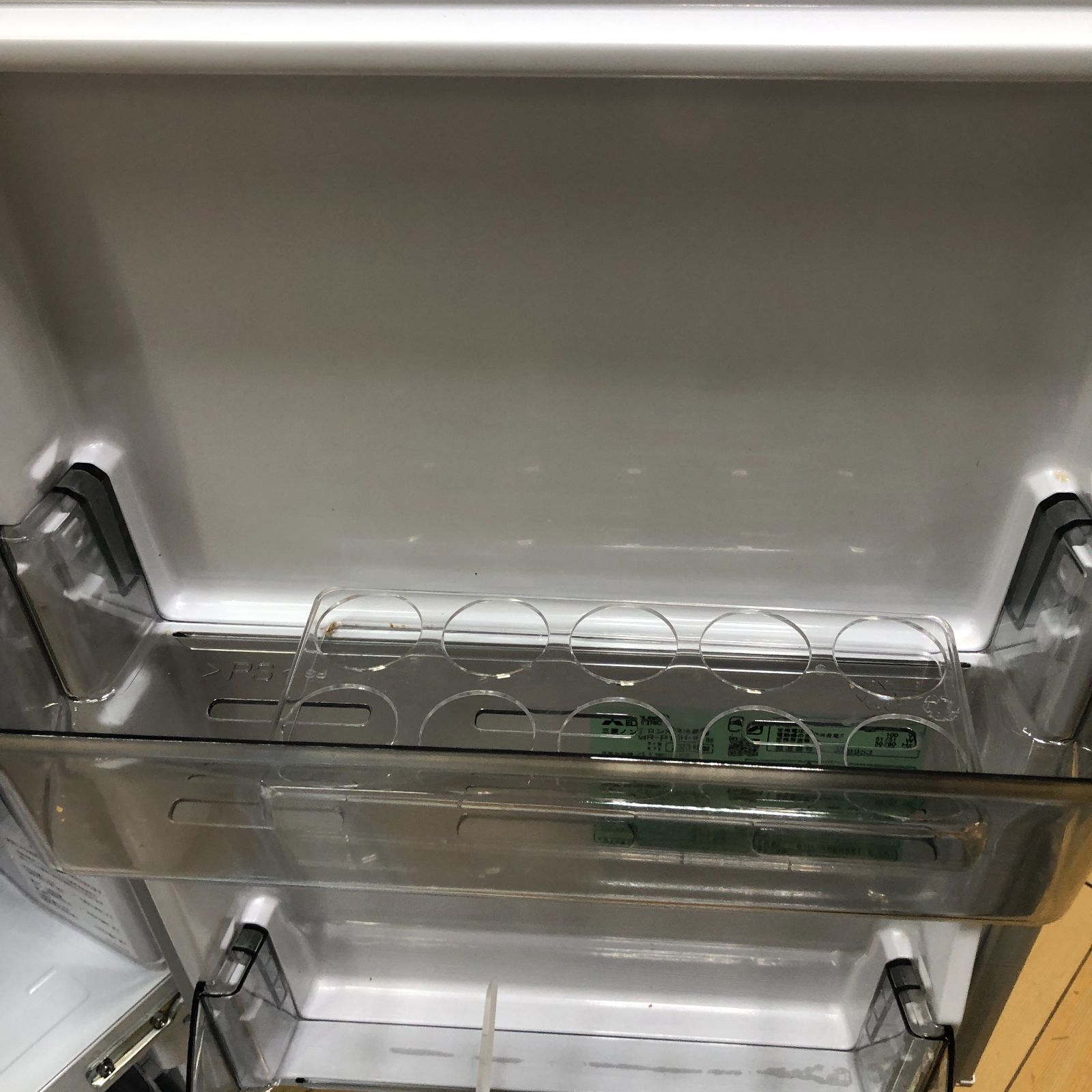 三菱 2ドア 冷凍冷蔵庫 146L MR-P15H-W 2023年 マットホワイト 静音