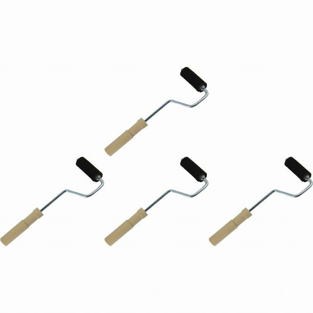 大塚刷毛製造 FRPキャタピラローラー 積層 脱泡用 径28φ 幅3インチ セット 4個セット