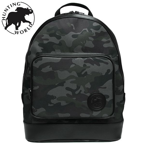 新品 ハンティングワールド HUNTING WORLD バッグ リュックサック バックパック メンズ カモフラージュ 4007