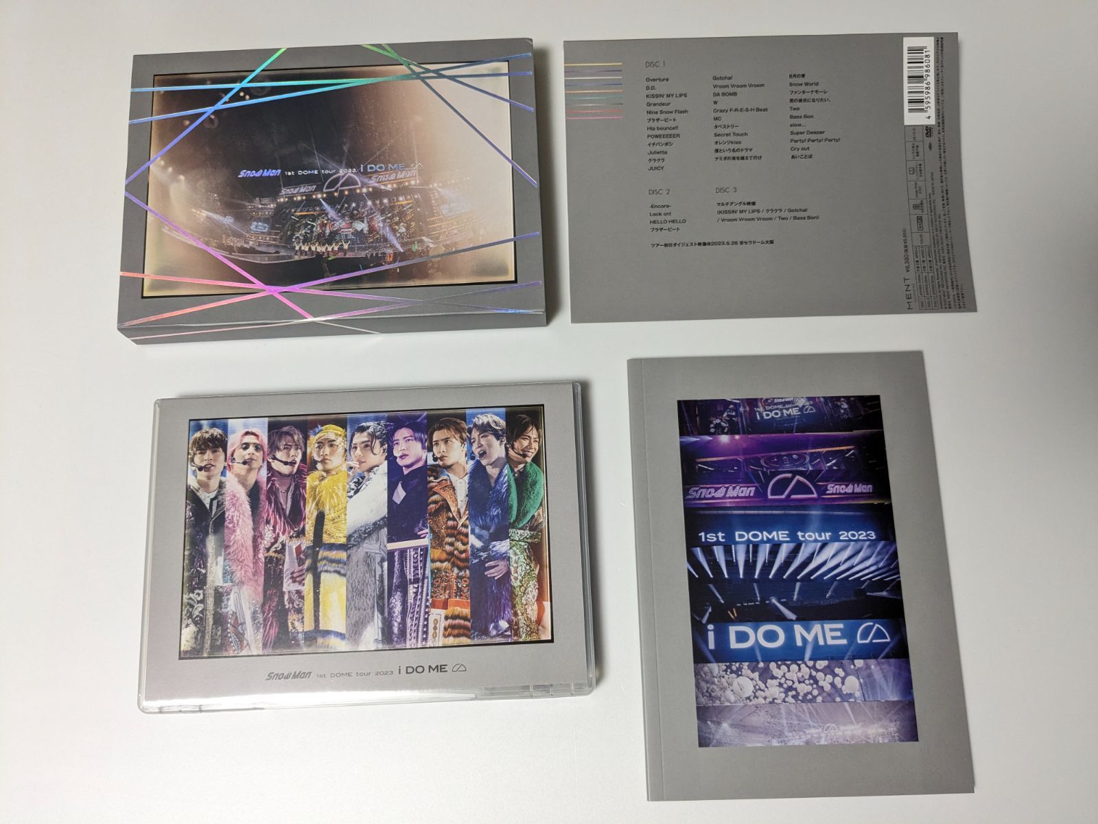 Snow Man 1st DOME tour 2023　i DO ME 通常盤　(3DVD)