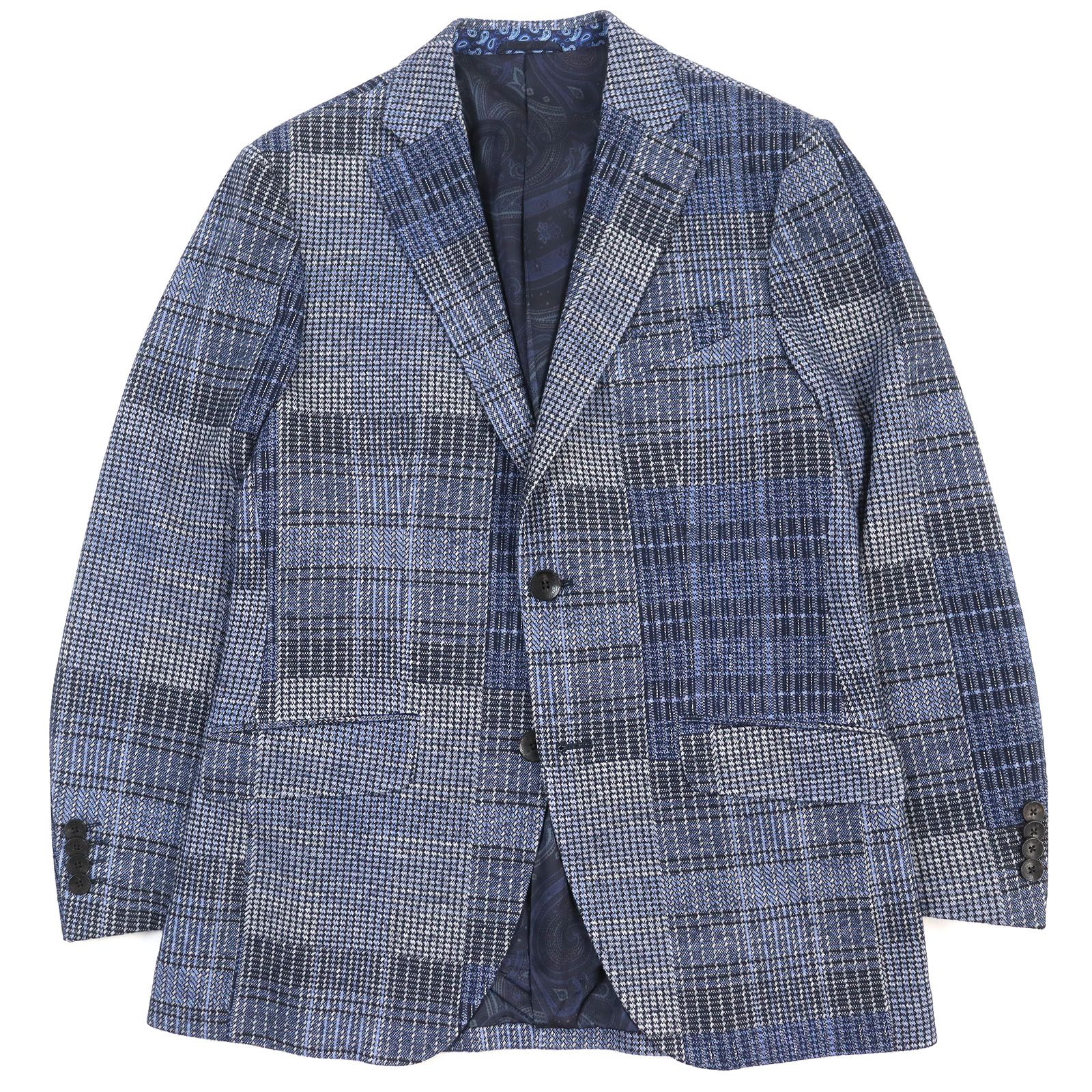 極美品△ETRO エトロ 2021年製 リネン・シルク混 COMFORTETRO