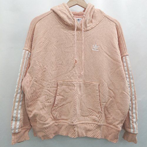 アディダス　ショート丈パーカー　ヒョウ柄　レオパード　トレフォイル adidas ヒョウ柄ロゴ パーカー スウェット - メルカリ