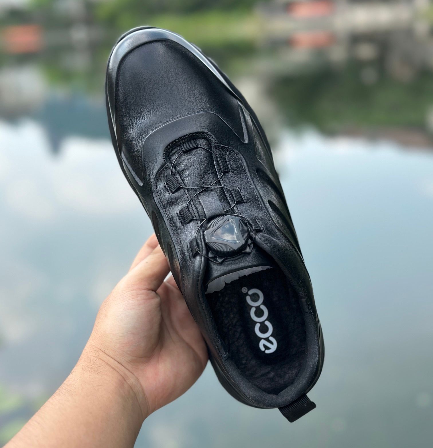 エコー ECCO  BIOM 2.1 ゴルフシューズ メンズ 防水スニーカー スポーツシューズ EU39-44 黑