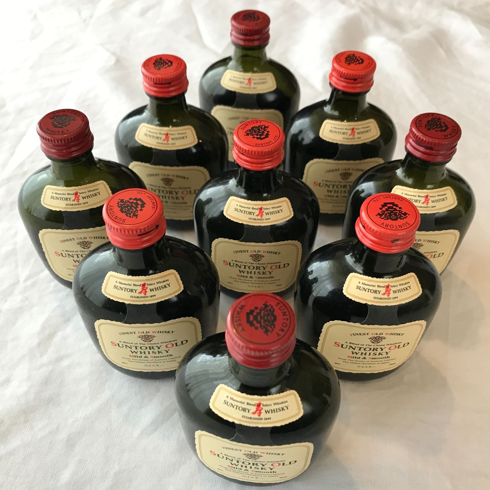 SUNTORY・ウイスキー・空瓶・昭和レトロ （昭和レトロ