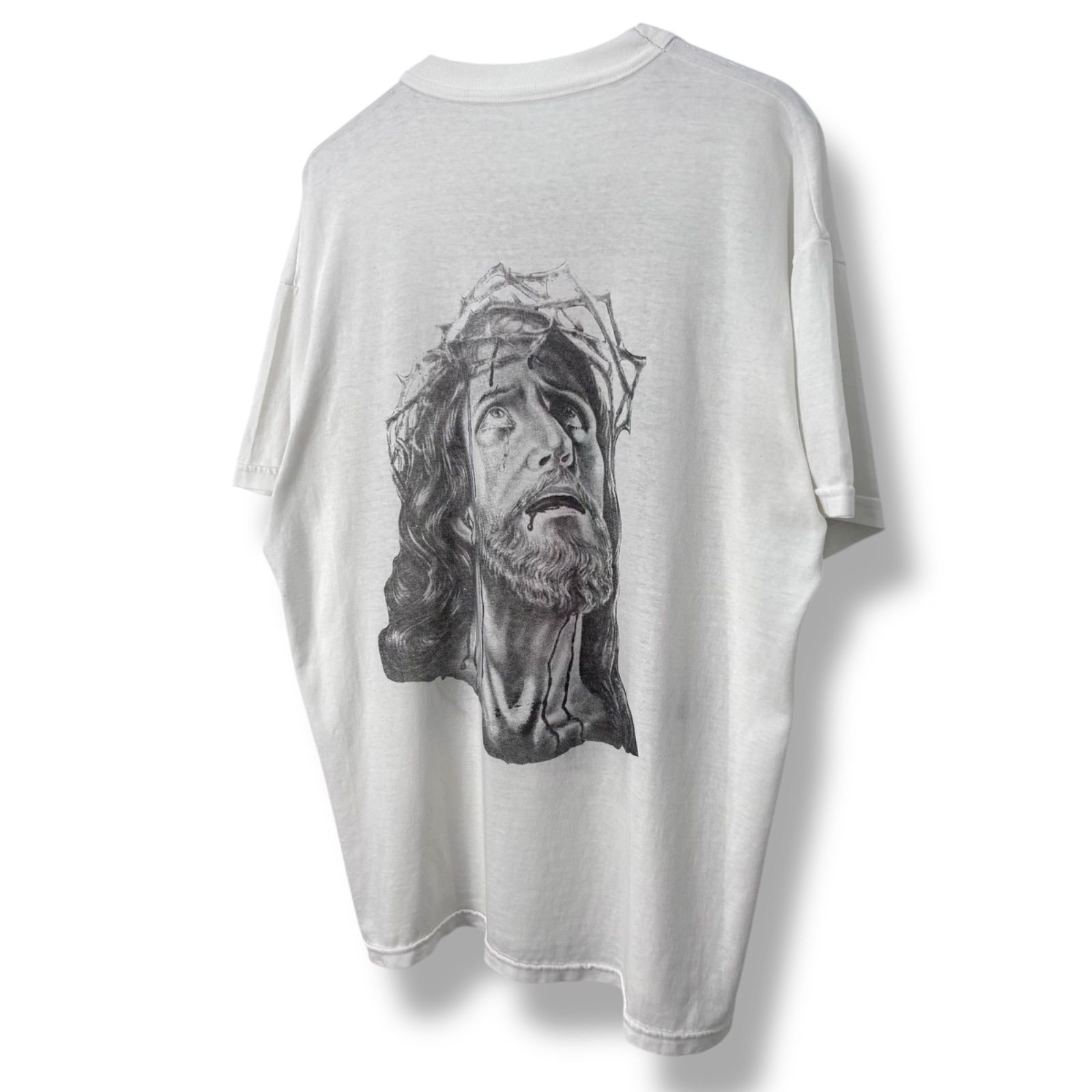Special】 90s REINA de MEXICO & Jesus Christ Print T-Shirt 90年代 