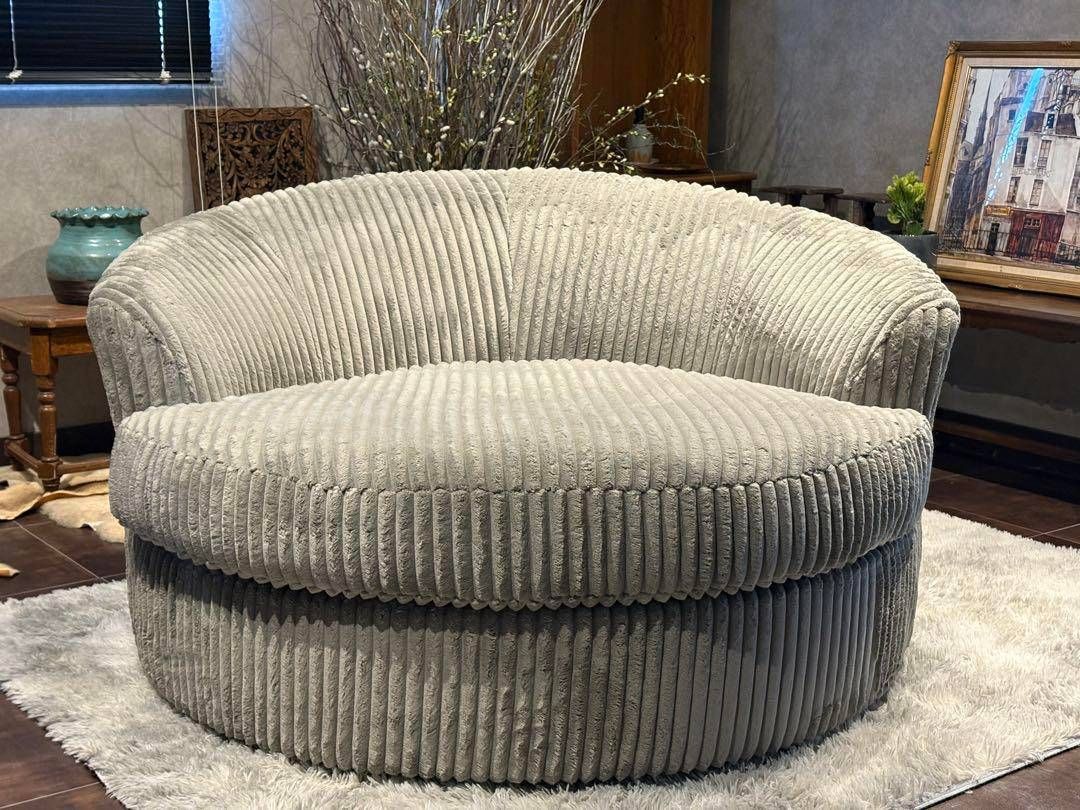 コーデュロイ調ソファ