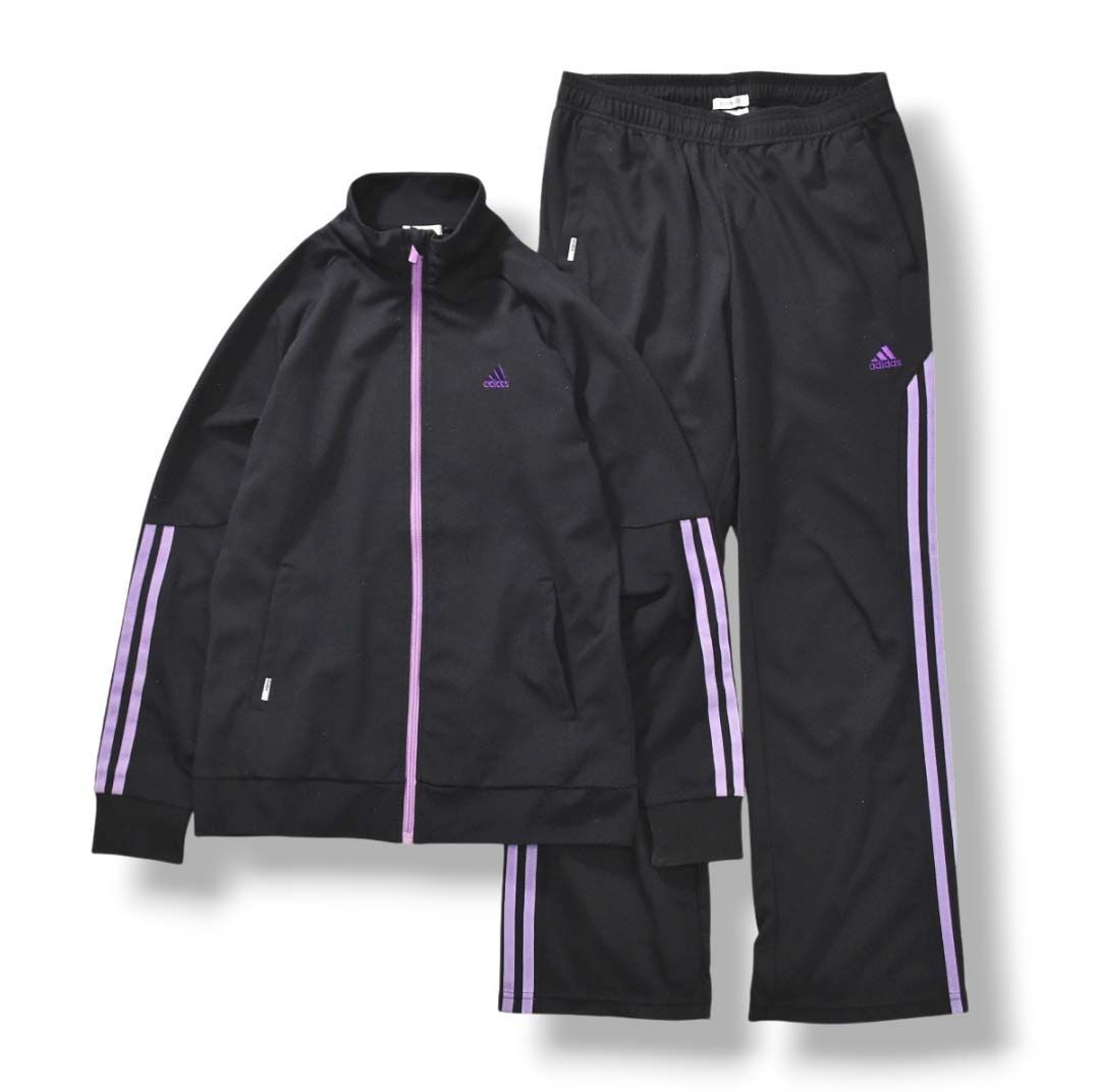 ジャージ　アディダス　Ｍ　レディース　トラックジャケット　ラメ　セットアップ ジャージ アディダス M レディース トラックジャケット ラメ