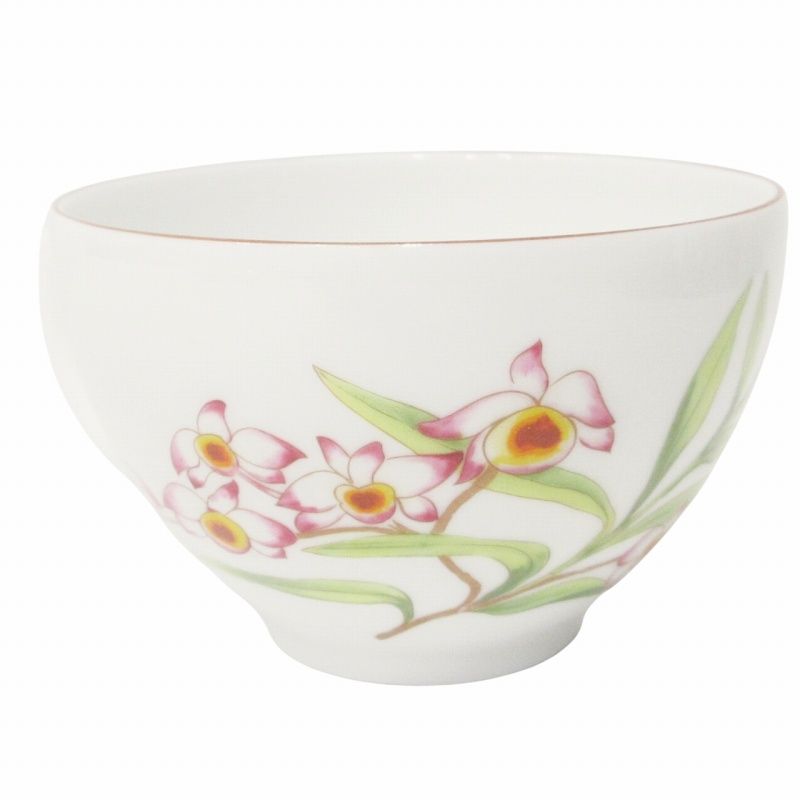 HERMES - エルメス JARDIN des ORCHIDEES オーキッドの花ティーカップ&amp;ソーサー メンズ エルメス HERMES JARDIN des ORCHIDEES オーキッドの花 18