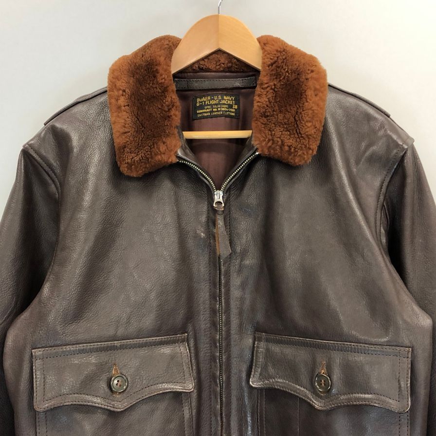 EASTMAN G-1 フライトジャケット 38 ブラウン