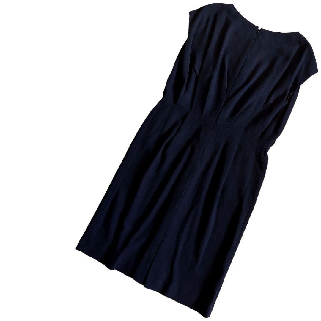 ミナペルホネン レース 鳥 ノースリーブワンピース 40 L