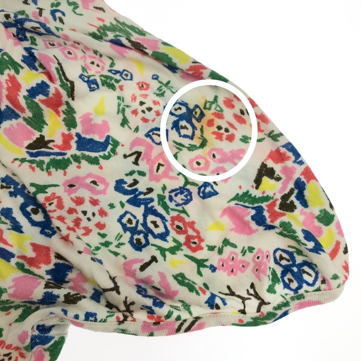 mina perhonen ミナペルホネン 半袖 総柄 ワンピース サイズ:38 マルチ