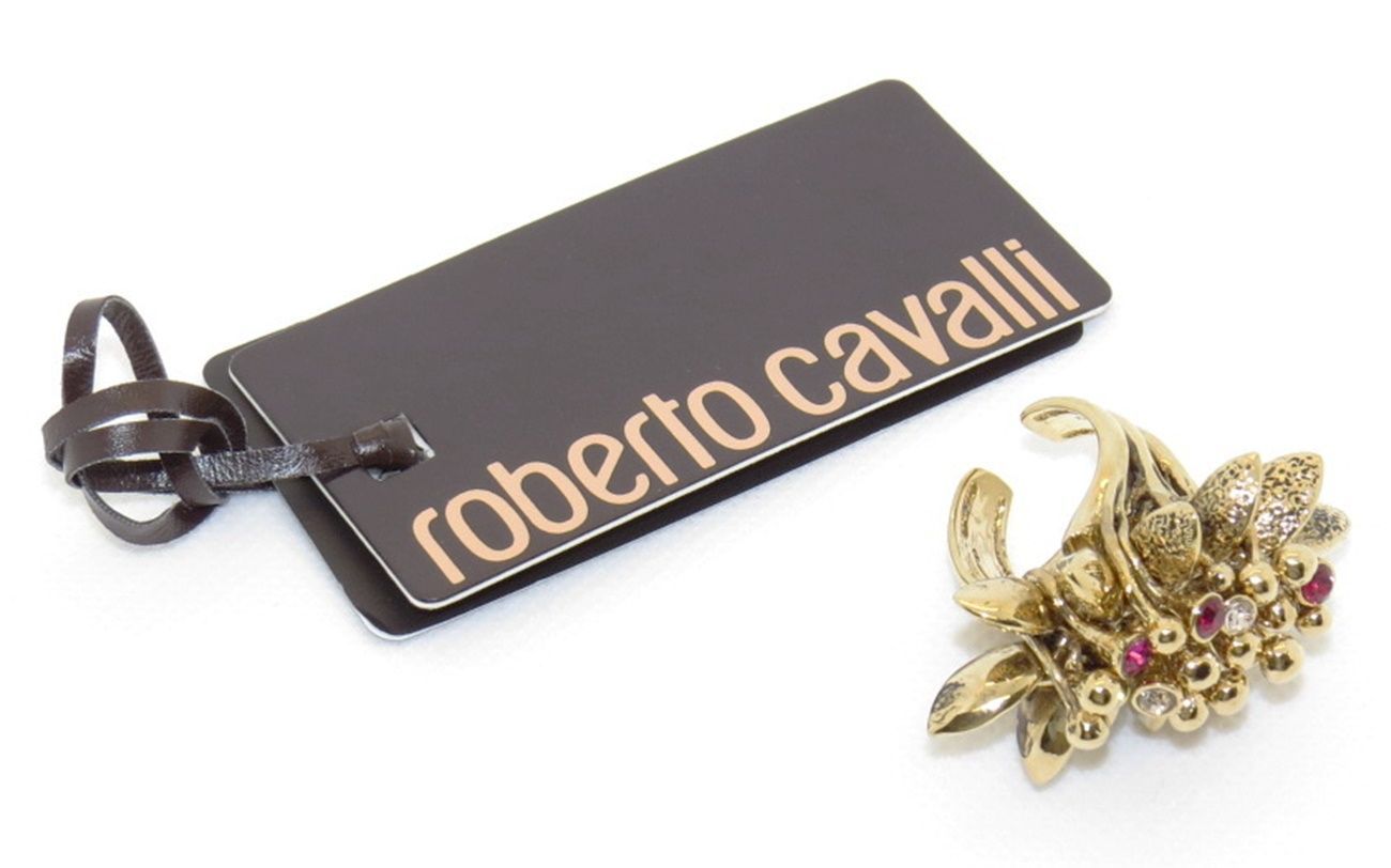 新品 美品 【Roberto Cavalli ロベルトカヴァリ ゴールド ライン