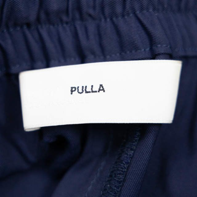 TOGA PULLA 19AW バックルベルト レーヨンギャバジンワイドパンツ