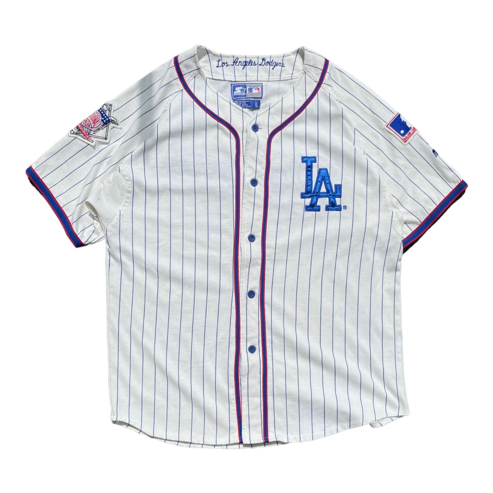 MLBロサンゼルス・ドジャース ボタンアップ ゲームシャツ-