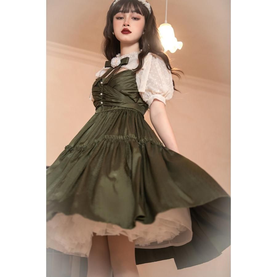 コスプレ 仮装 ロリータメイド服 ゴスロリ ワンピース メイド セット レディース 本格 ロリータ jskワンピース スイート 大人用 ミニスカート 女性 可愛い アイ