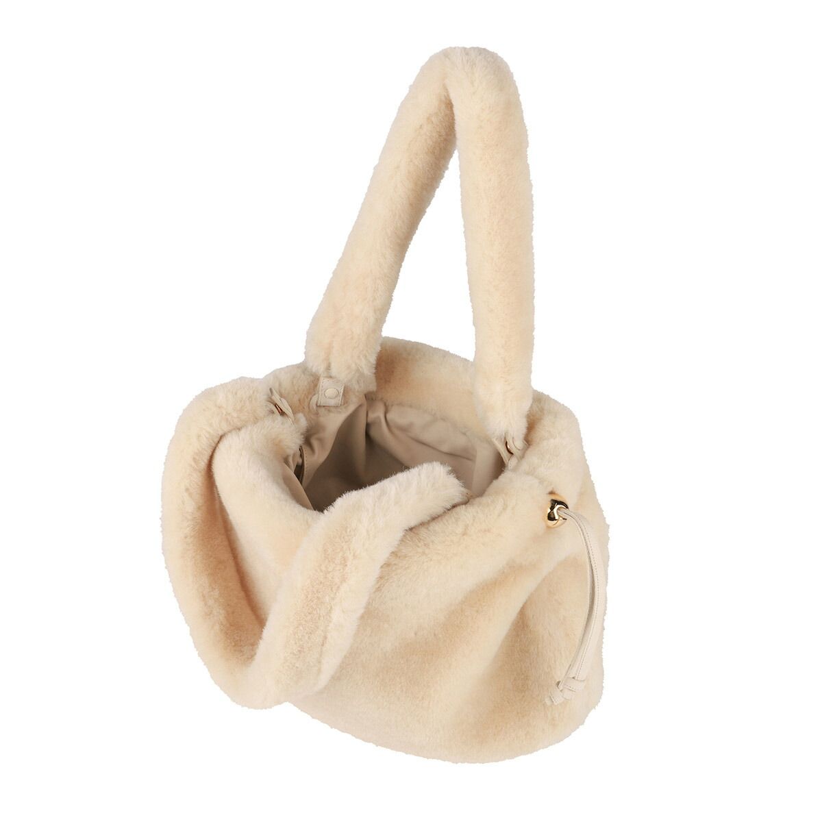 新品 ボッテガヴェネタ BOTTEGA VENETA ハンドバッグ LAMB SHEARING