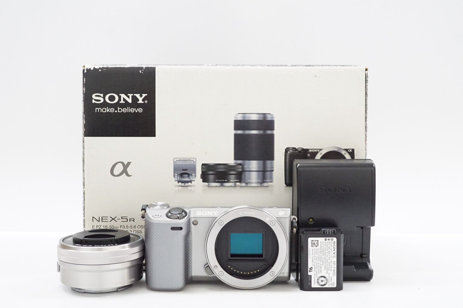 SONY NEX-5R ミラーレス一眼カメラ 16-50mmレンズ 【公式通販】