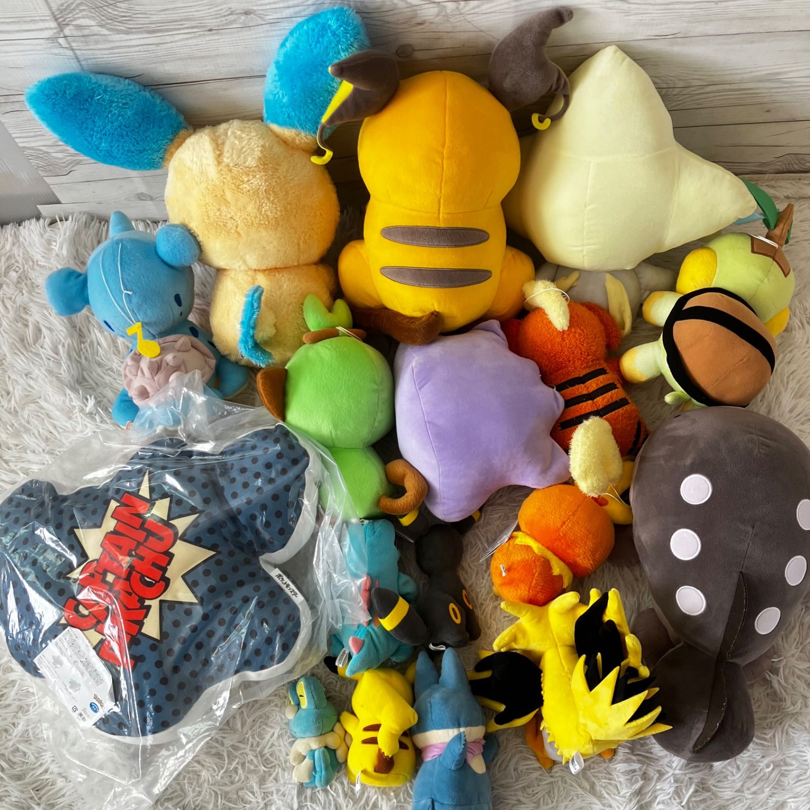 ポケモン　ポケモンセンター　限定　ぬいぐるみ　未使用品　大量　まとめ売り　17体 ポケモン ポケモンセンター 限定 ぬいぐるみ 未使用品 大量