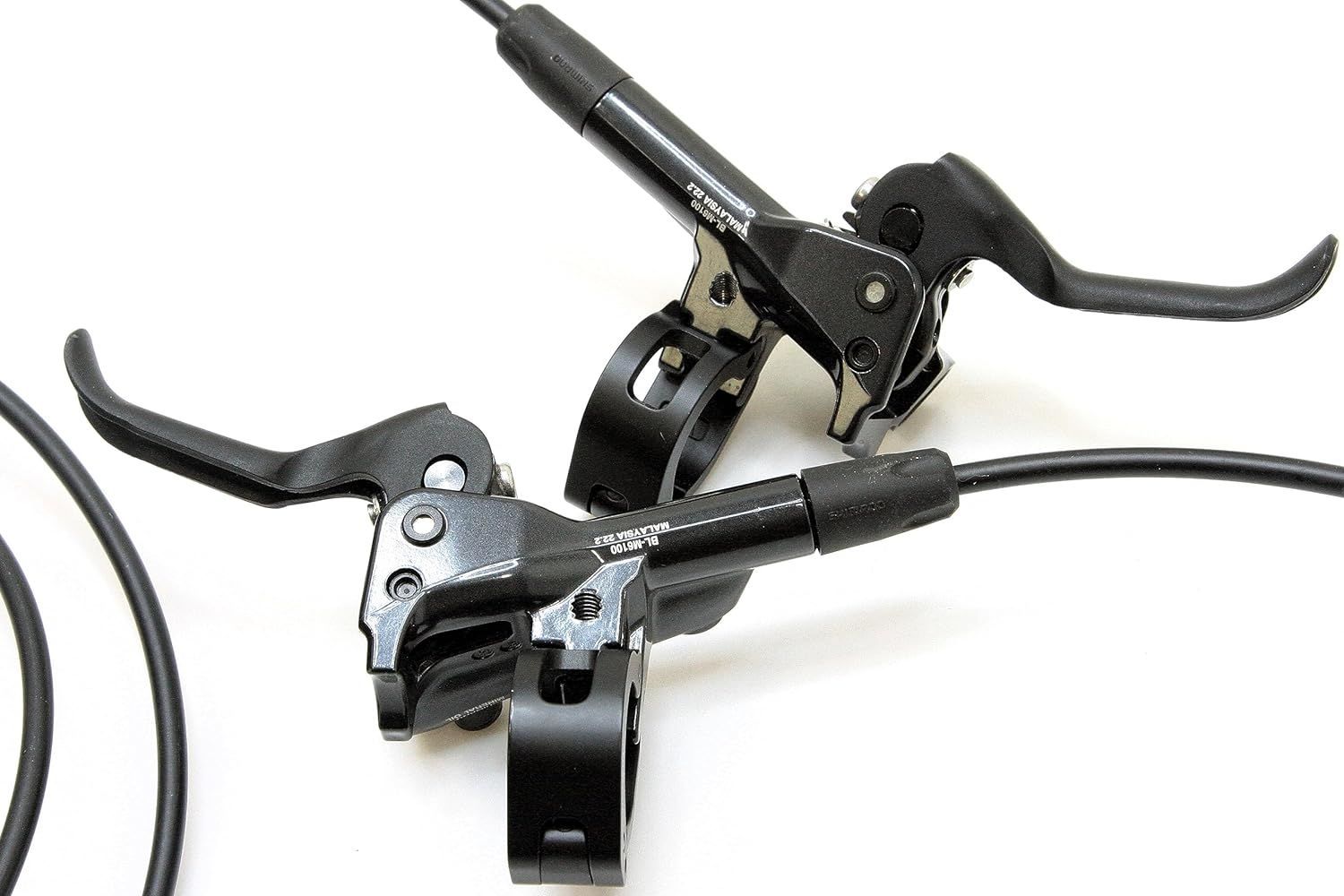 シマノ SHIMANO DEORE 油圧ディスクブレーキ BL-M6100 BR-M6100 SM-RT26 ローター付 前後セット ブラック BRIGHTFACE_UK