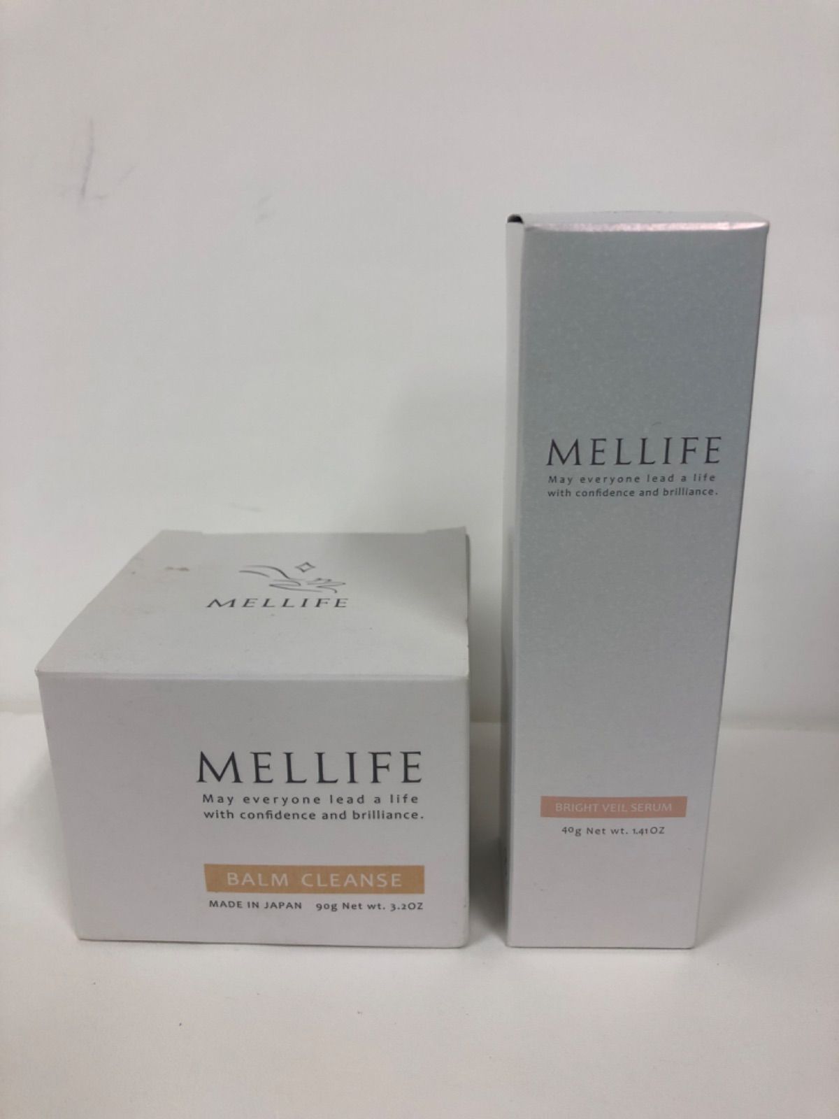 MELLIFE メリフ】ブライトヴェールセラム&バームクレンズ F1157