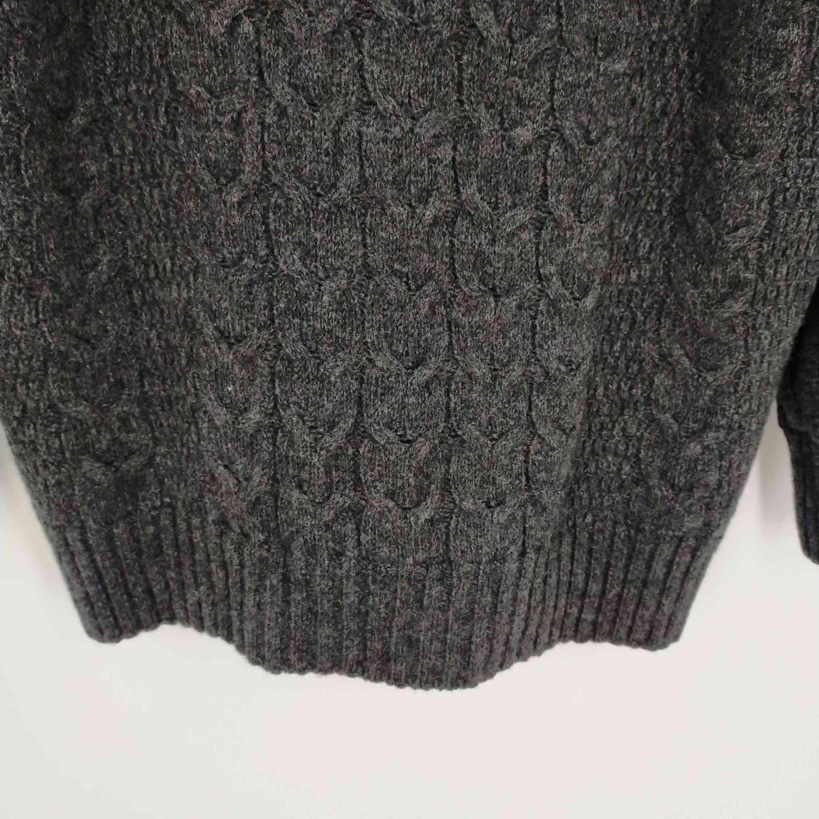 ランバン　ニットダッフルコート ランバンコレクション LANVIN COLLECTION ニットダッフルコート
