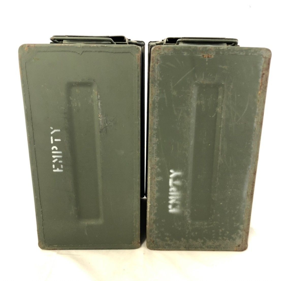 米軍放出品　アンモボックスPA19 アンモ缶 弾薬箱 ミリタリー 2個セット 米軍放出品 アンモボックスPA19 アンモ缶 弾薬箱 ミリタリー 2個