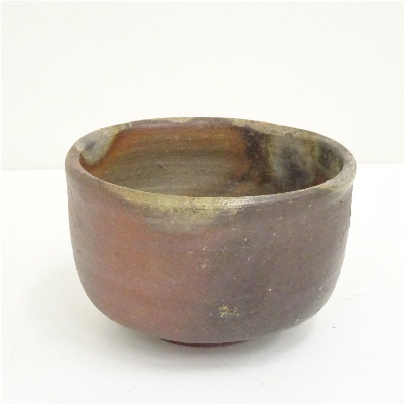 抹茶茶碗　山本雄一　備前　火襷 抹茶茶碗 山本雄一 備前 火襷 抹茶茶碗 山本雄一 備前 火襷 美術品・