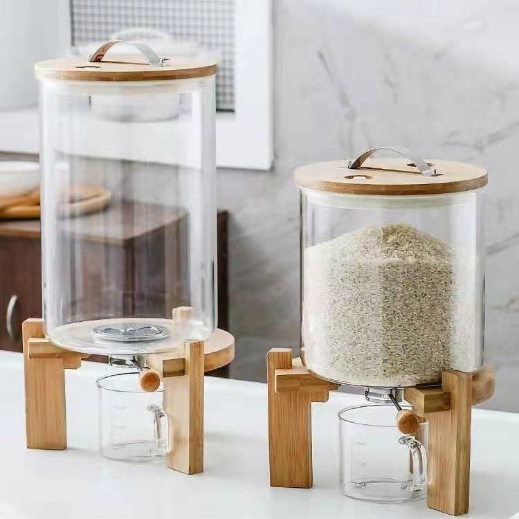 残量見える キッチン収納