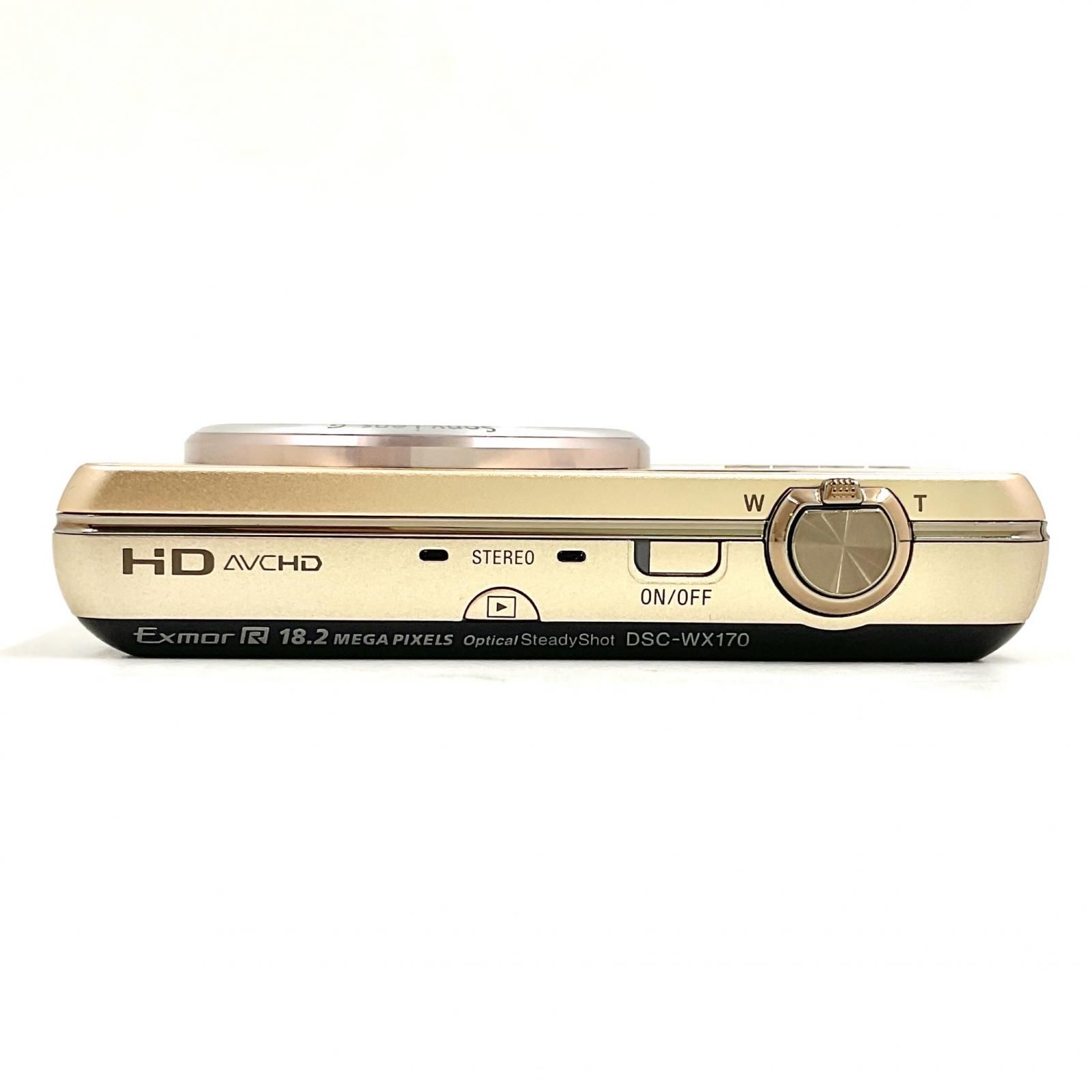 SONY Cyber-shot DSC-WX170 ゴールド　デジカメ DSC-WX170 商品の写真 | デジタルスチルカメラ Cyber-shot