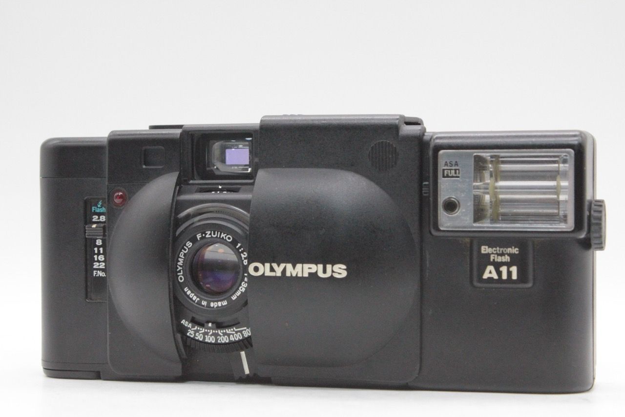 オリンパス OLYMPUS XA A11 シャッター 露出計 OK! 8821105 RO2920