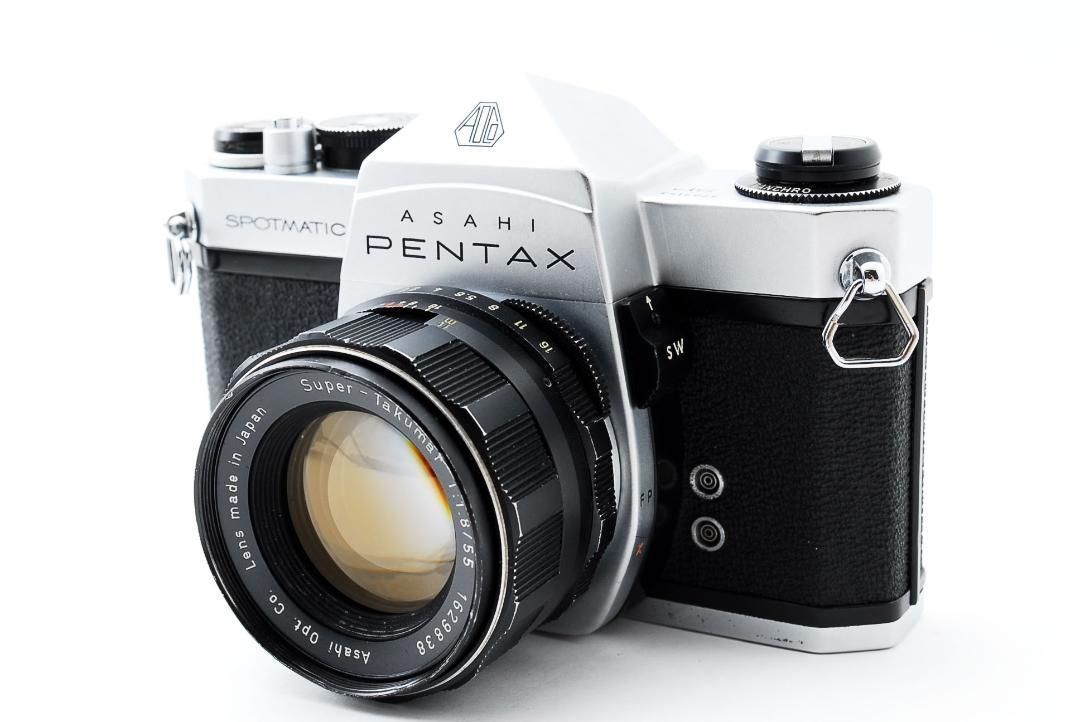 PENTAX SP フィルム一眼 55mm F1.8 単焦点レンズ付 S047
