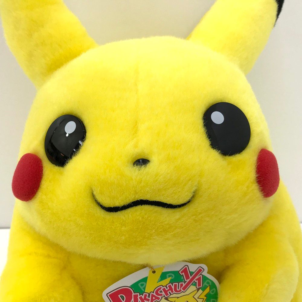美品 TOMY ピカチュウ 1/1 初期 等身大ぬいぐるみ ポケットモンスター