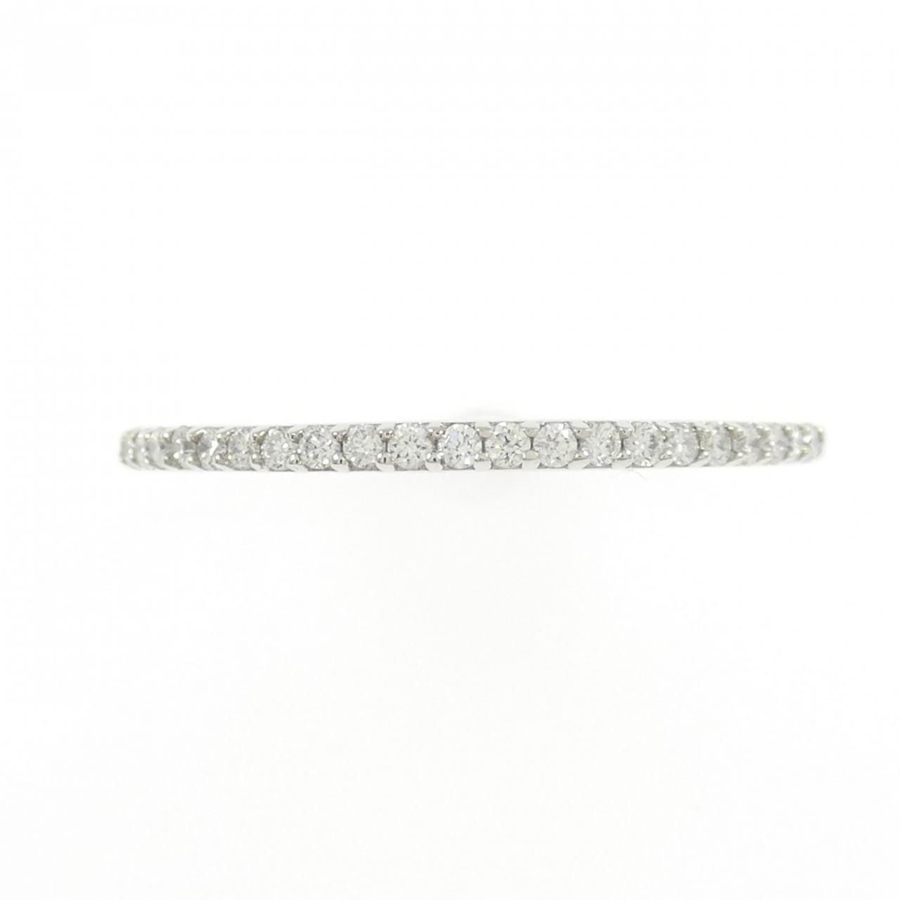 PT950 ハーフエタニティ ダイヤモンド リング