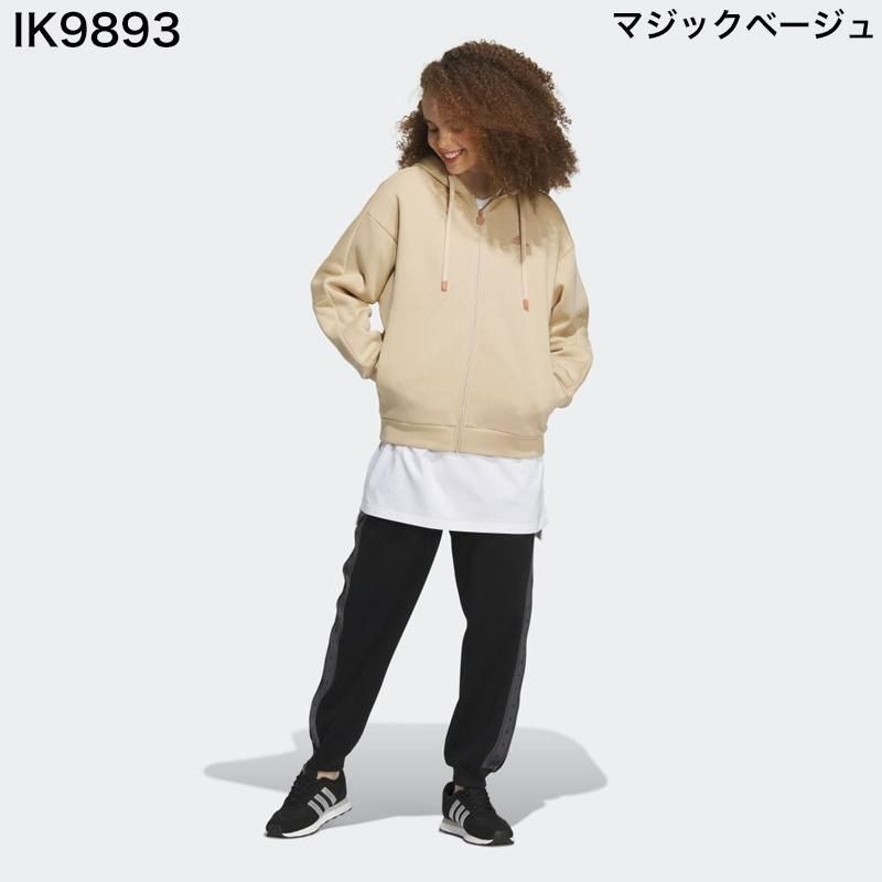 アディダス ADIDAS レディース パーカー フーディ ワーディング ルーズ