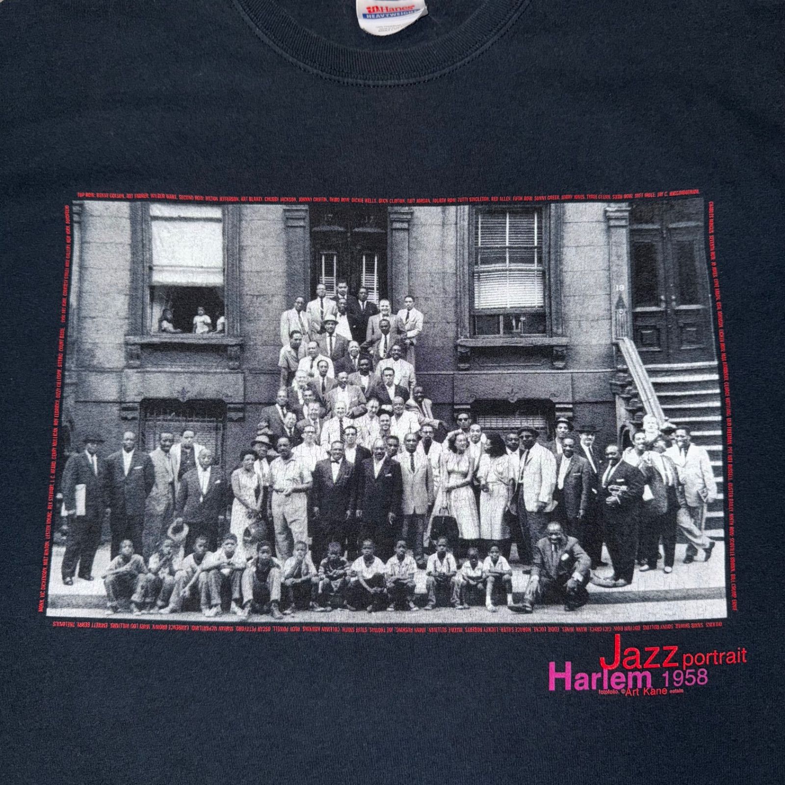 90s JAZZ PORTRAIT HARLEM 1958 photo tee Tシャツ ジャズT - メルカリ