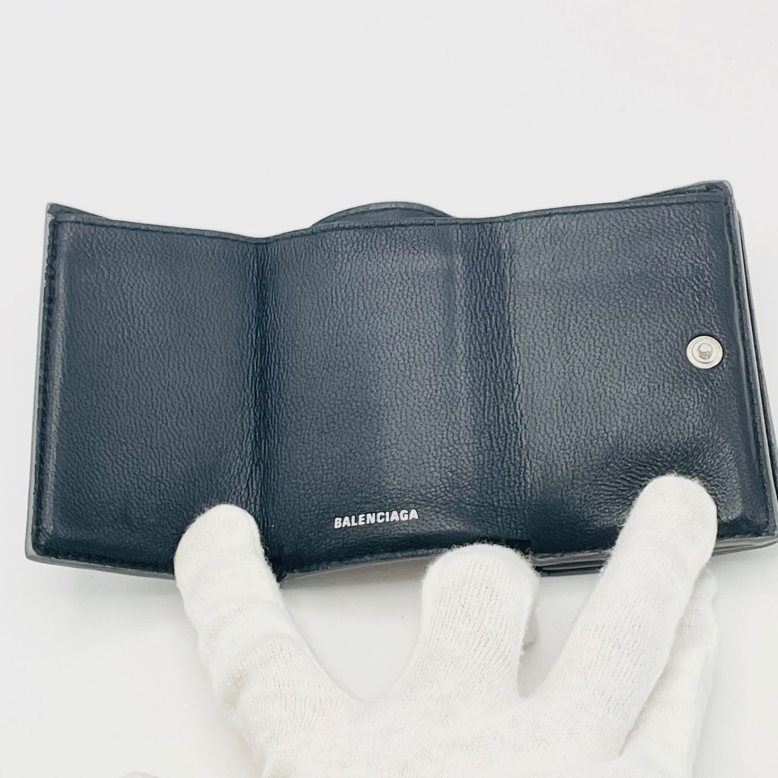 BALENCIAGA バレンシアガ エブリデイ コンパクトウォレット 三