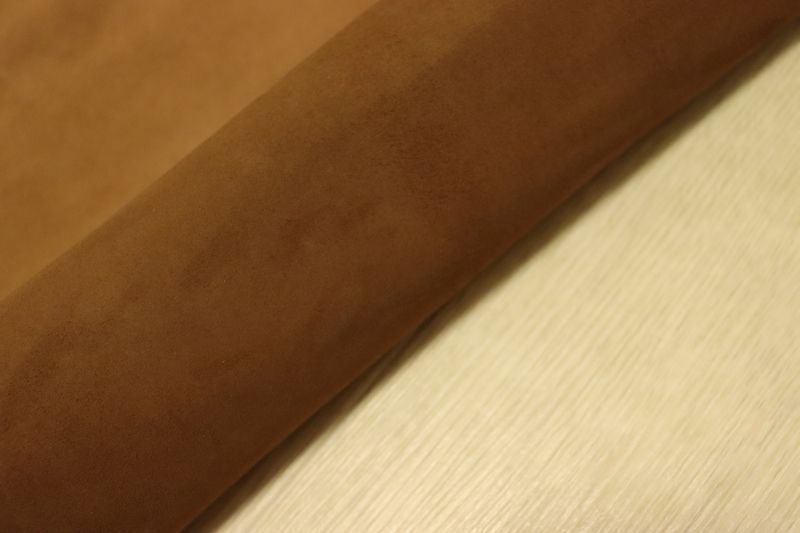 チョコブラウン 127ds クロム革 まとめ売り ヤギ革 国産 レザー スウェード 半裁 一枚革 レザークラフト 革 皮 本革 diy 生地 材料