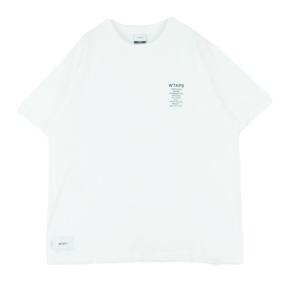 WTAPS ダブルタップス 24SS 241ATDT-STM06S Ingredients Spec Cotton  