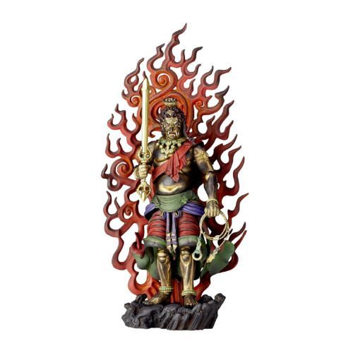 た*里様 タケヤ式自在置物！不動明王（黄不動）美品 タケヤ式自在置物／不動明王 ＜黄不動＞ | - Japaaan