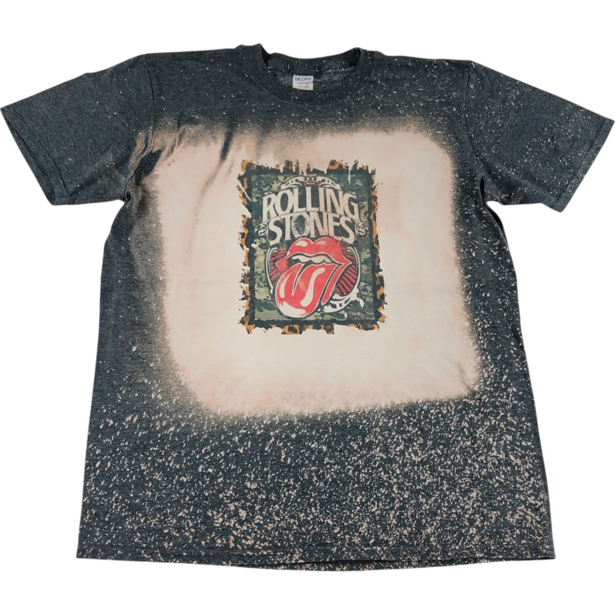 90's ローリングストーンズ 金ベロ Tシャツ 古着 ギルダン GILDAN THE