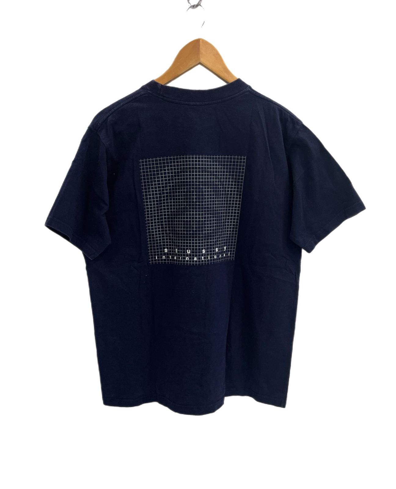 【stussy】1999年　紺タグ　USA製　モノグラムtシャツXLサイズ 購入専用。様 Stussy No.4 モノグラム Tシャツ 紺タグ USA製