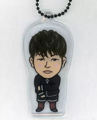 中古】キーホルダー・マスコット(男性) 山本彰吾 クリアチャーム GO ON