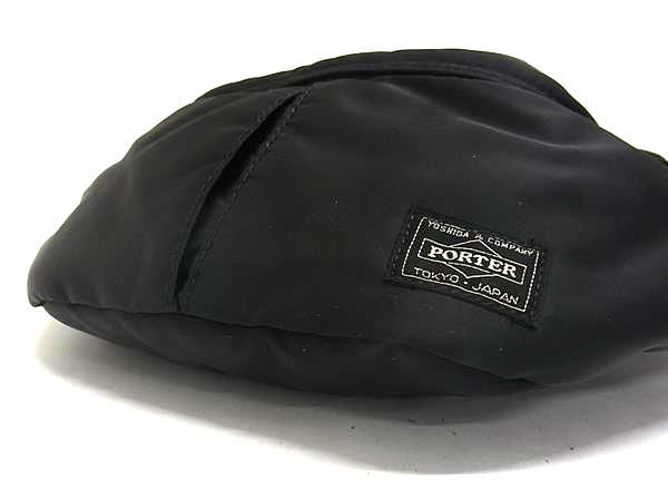 Porter 黒 ナイロン ボディバッグ PORTER ボディバッグ 黒 ナイロン製 - メルカリ